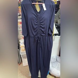 Lane Bryant jumpsuit, very soft, three-quarter sleeve